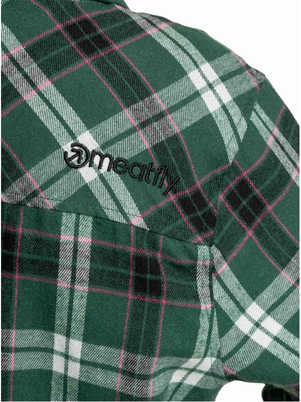 Meatfly Meatfly ženska košulja Courtney Dark Green