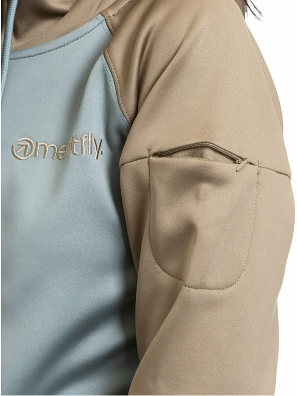 Meatfly Meatfly ženska tehnička majica Alisha Safari Cloud