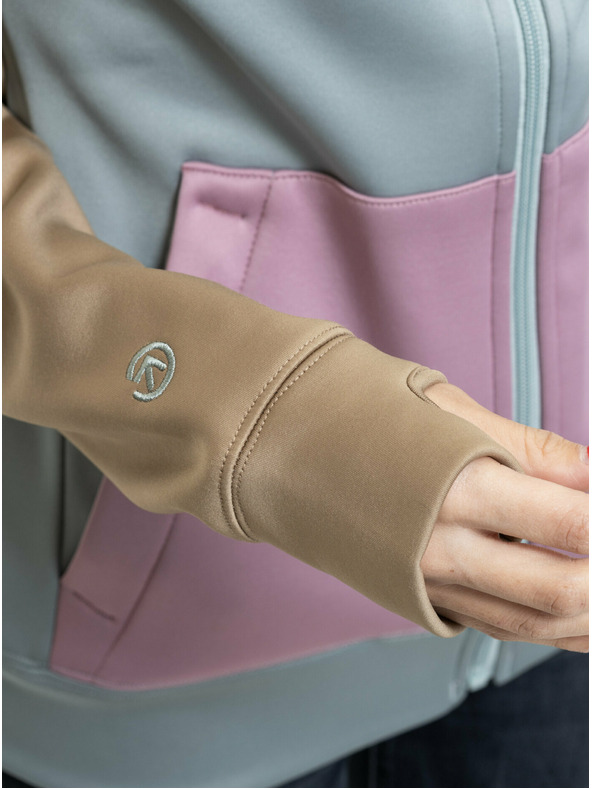 Meatfly Meatfly ženska tehnička majica Alisha Safari Cloud