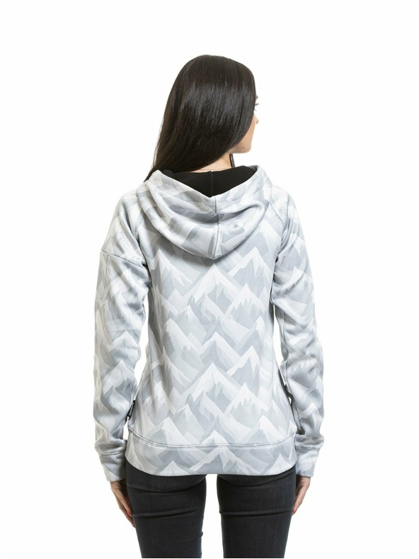 Meatfly Meatfly ženska tehnička majica Alisha White Mountain