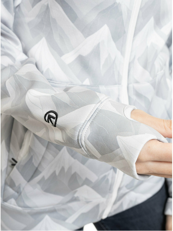 Meatfly Meatfly ženska tehnička majica Alisha White Mountain