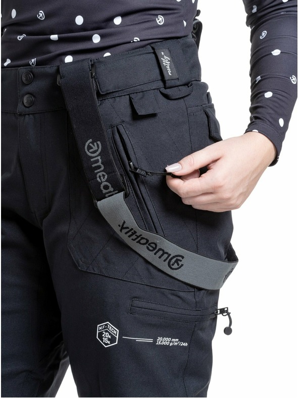 Meatfly Meatfly ženske SNB & SKI hlače Foxy Black