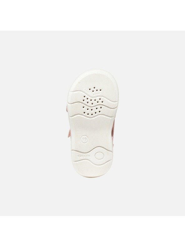 Geox Ružičaste dječje sandale za prve korake Geox Sandal Zapito