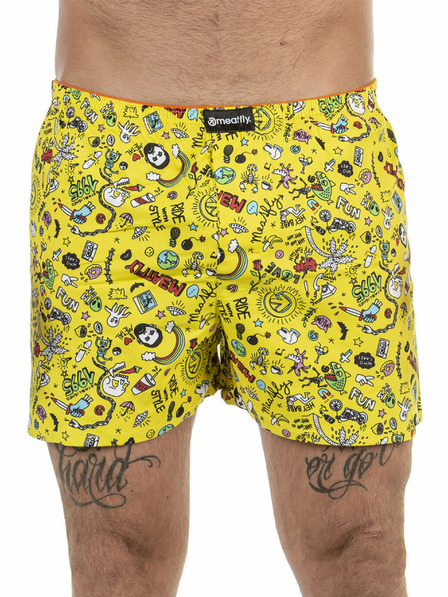 Meatfly Agostino Široke bokserice 2 kom