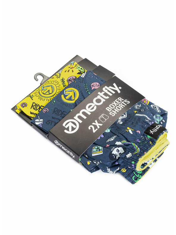 Meatfly Agostino Široke bokserice 2 kom