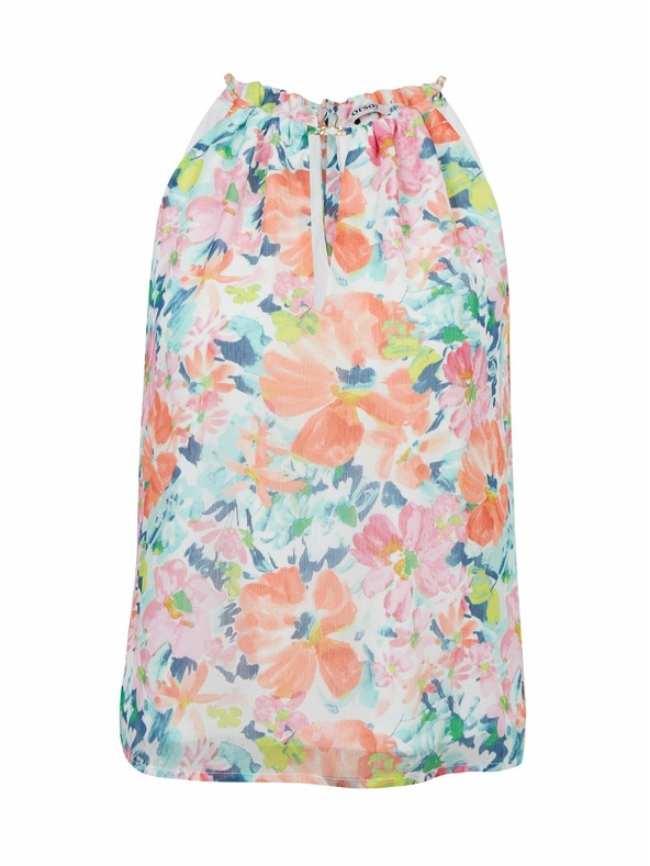 Orsay Crveno-krem ženska bluza cvjetnog uzorka ORSAY