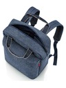 Reisenthel Tamnoplavi muški ruksak Reisenthel Allday Backpack M Herringbone Dark Blue