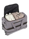 Travelite Travelite Basics Wheeled duffle S - sivo-zelena