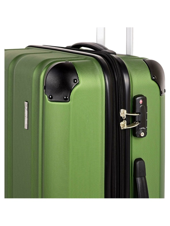 Travelite Zeleni putni kofer Travelite City 4w L Green