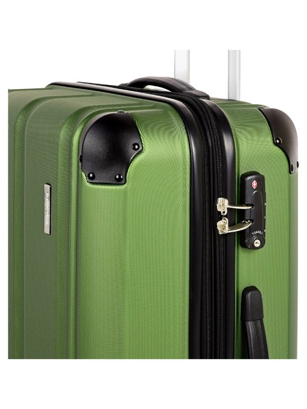 Travelite Zeleni putni kofer Travelite City 4w L Green