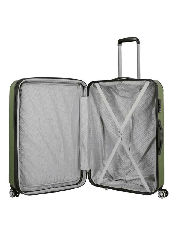 Travelite Zeleni putni kofer Travelite City 4w L Green