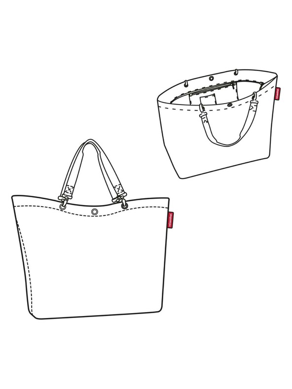 Reisenthel Zelena ženska točkasta velika shopper torba Reisenthel Shopper XL