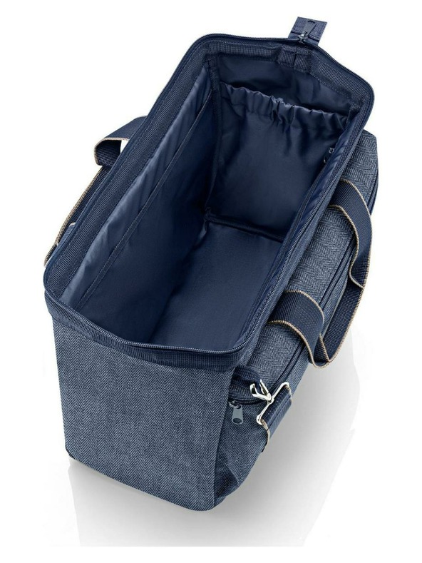 Reisenthel Tamnoplava putna torba Reisenthel Allrounder S Pocket Herringbone Dark Blue