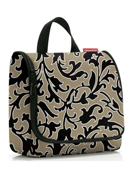 Reisenthel Khaki ženska uzorirana kozmetička torba Reisenthel Toiletbag Baroque Marble