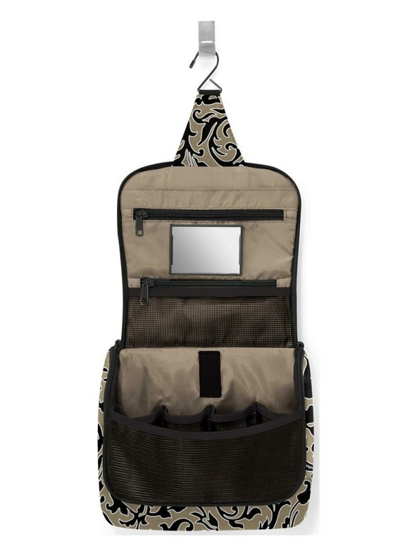 Reisenthel Khaki ženska uzorirana kozmetička torba Reisenthel Toiletbag Baroque Marble