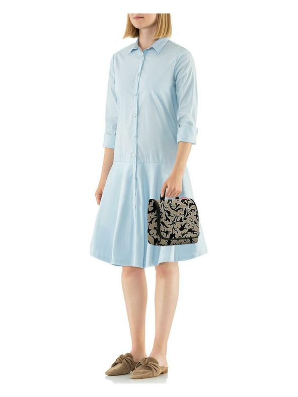 Reisenthel Khaki ženska uzorirana kozmetička torba Reisenthel Toiletbag Baroque Marble