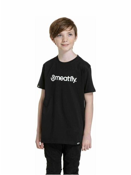 Meatfly Meatfly dječja majica Bart Black | Crna | Veličina 146 | 100% pamuk