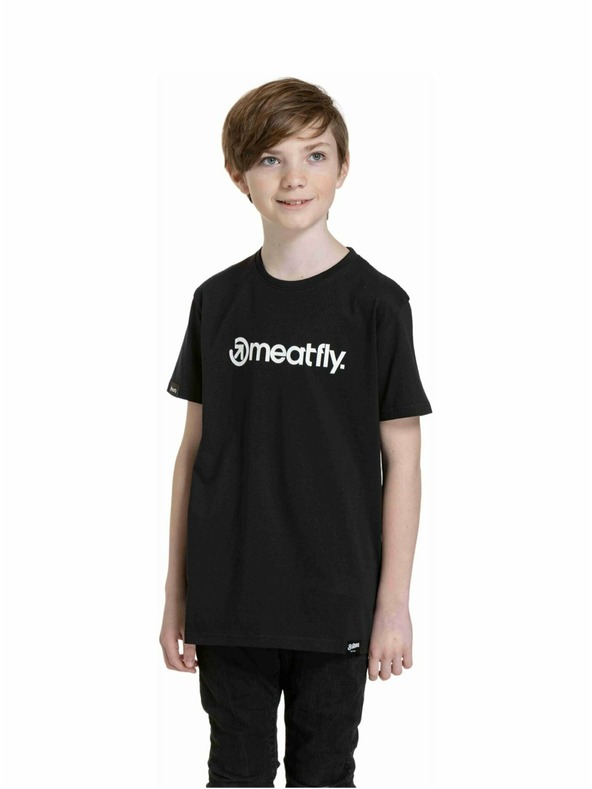 Meatfly Meatfly dječja majica Bart Black | Crna | Veličina 146 | 100% pamuk