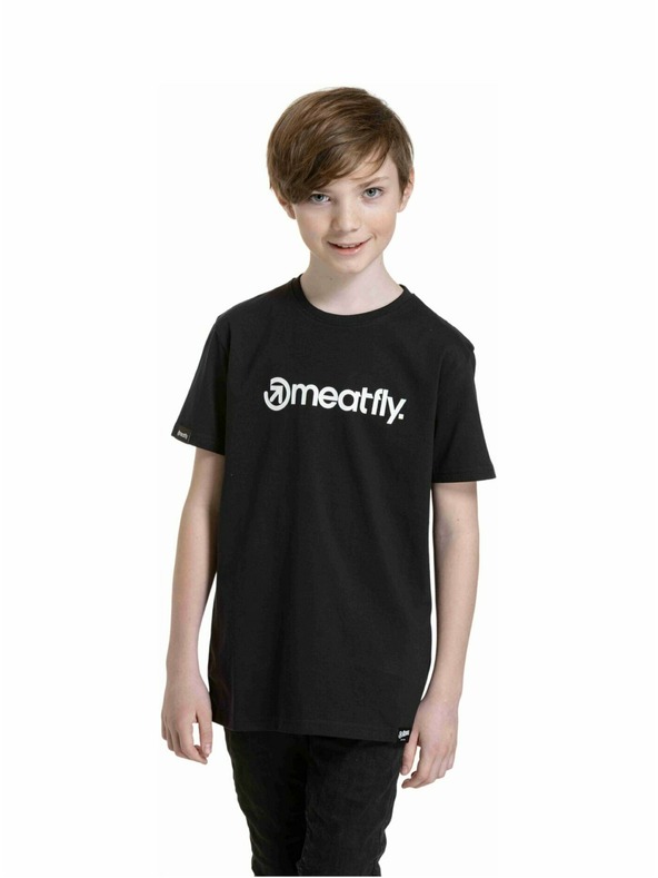 Meatfly Meatfly dječja majica Bart Black | Crna | Veličina 146 | 100% pamuk