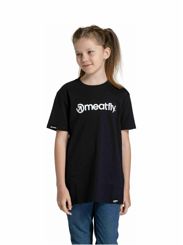 Meatfly Meatfly dječja majica Bart Black | Crna | Veličina 146 | 100% pamuk