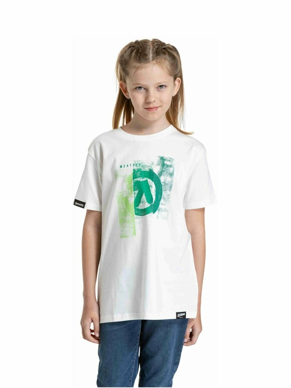 Meatfly Meatfly dječja majica Artee White | Bijela | Veličina