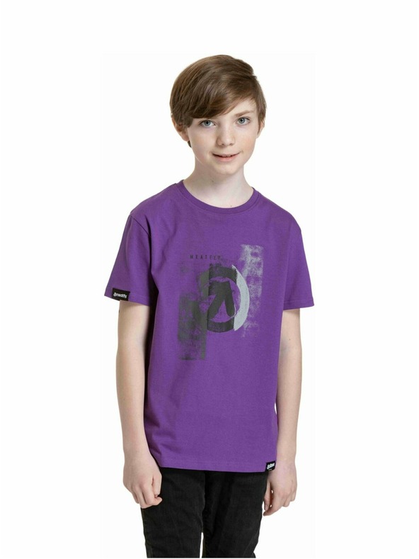 Meatfly Meatfly dječja majica Artee Violet | Ljubičasta | Veličina 134 | 100% pamuk