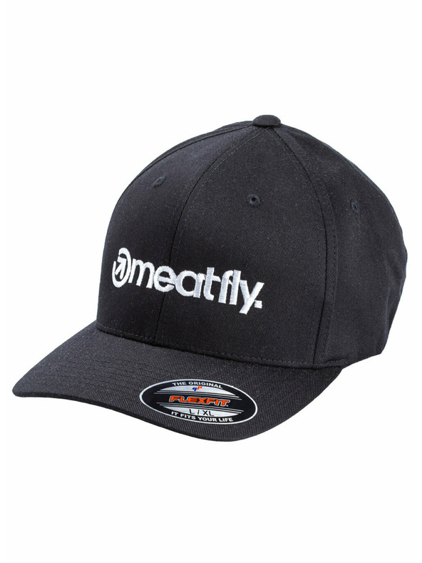 Meatfly Meatfly Brand Flexfit Black | Crna | Veličina