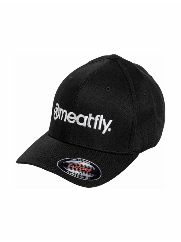 Meatfly Meatfly Brand Flexfit Black | Crna | Veličina