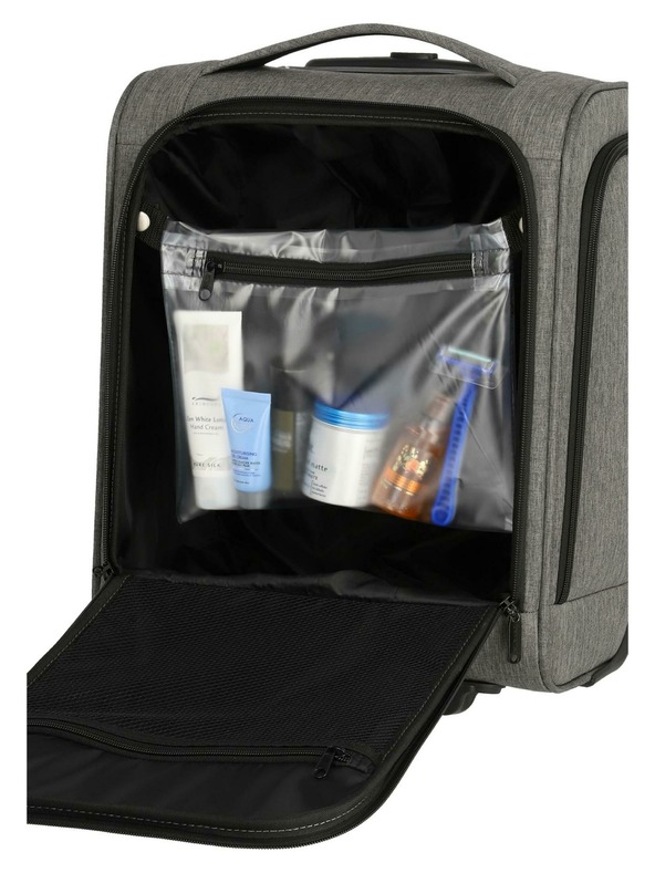 Travelite Travelite kabina 2w donje sjedalo u sivoj melanž boji