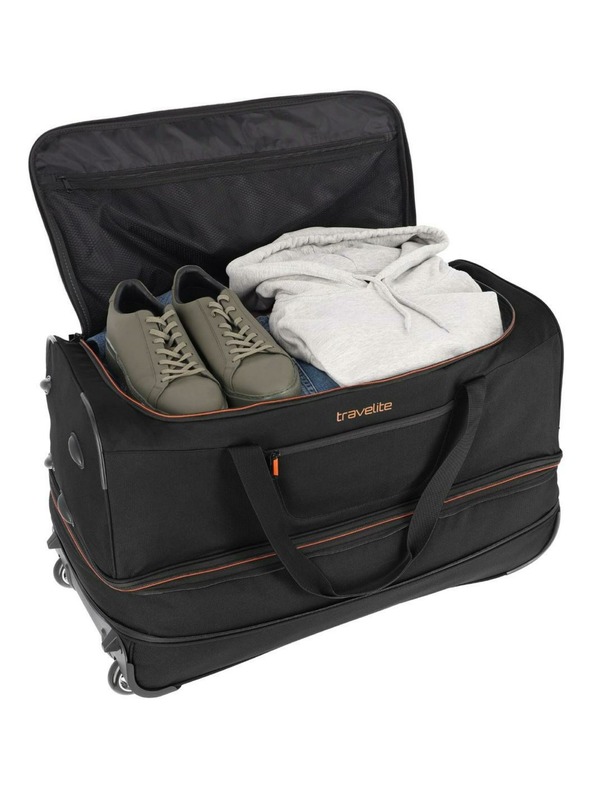 Travelite Travelite Basics Wheeled duffle L - crno-plava