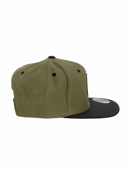 Meatfly Meatfly šilterica Flanker Snapback Red Mountain/Olive/Black