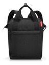 Reisenthel Crni ruksak i torba 2u1 Reisenthel Allrounder R Black