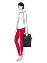 Reisenthel Crni ruksak i torba 2u1 Reisenthel Allrounder R Black