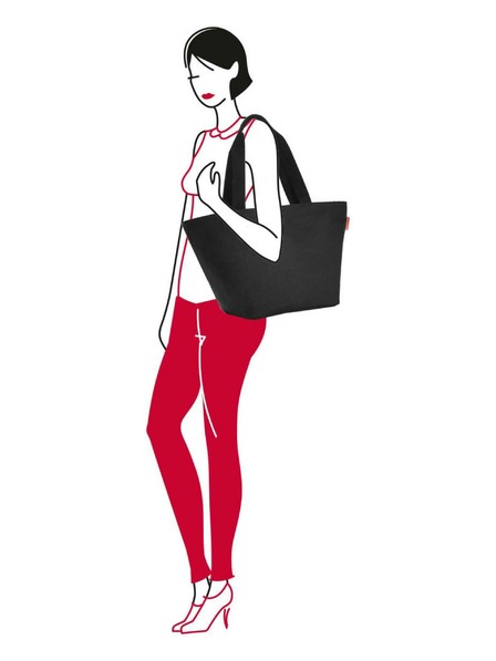 Reisenthel Crna ženska torba Reisenthel Shopper M