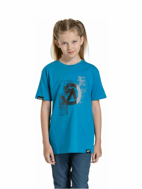 Meatfly Meatfly dječja majica Artee Funky Blue | Plava | Veličina 158 | 100% pamuk