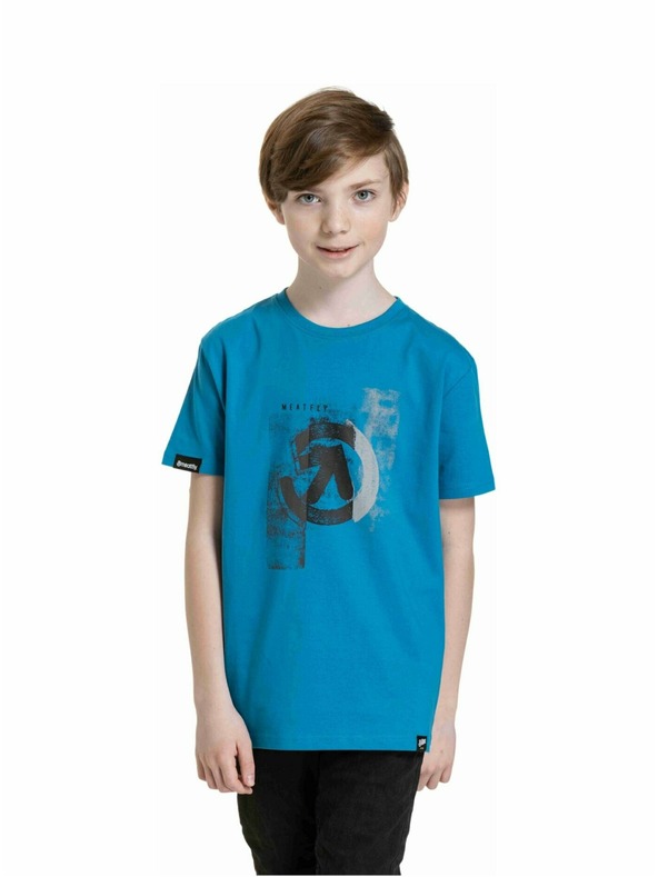 Meatfly Meatfly dječja majica Artee Funky Blue | Plava | Veličina 158 | 100% pamuk