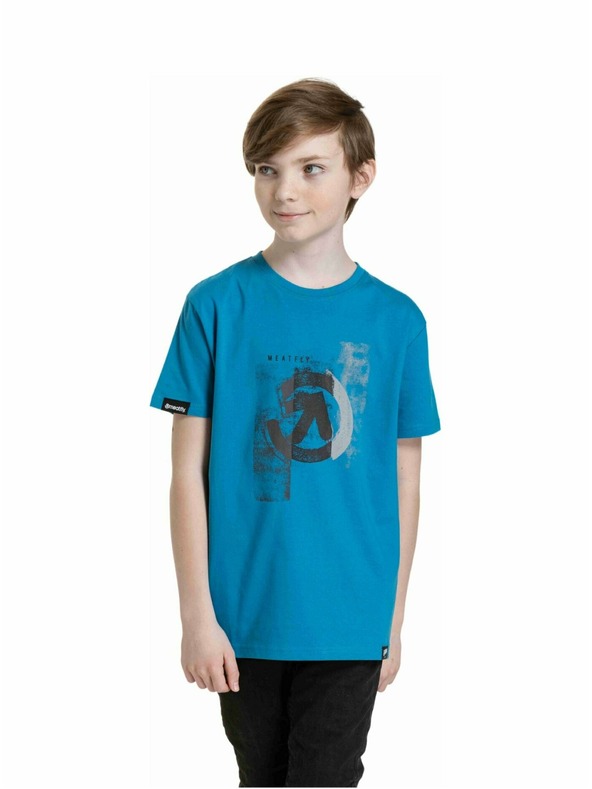 Meatfly Meatfly dječja majica Artee Funky Blue | Plava | Veličina 158 | 100% pamuk