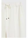 Moodo Hlače sa pregibima bijele Moodo
