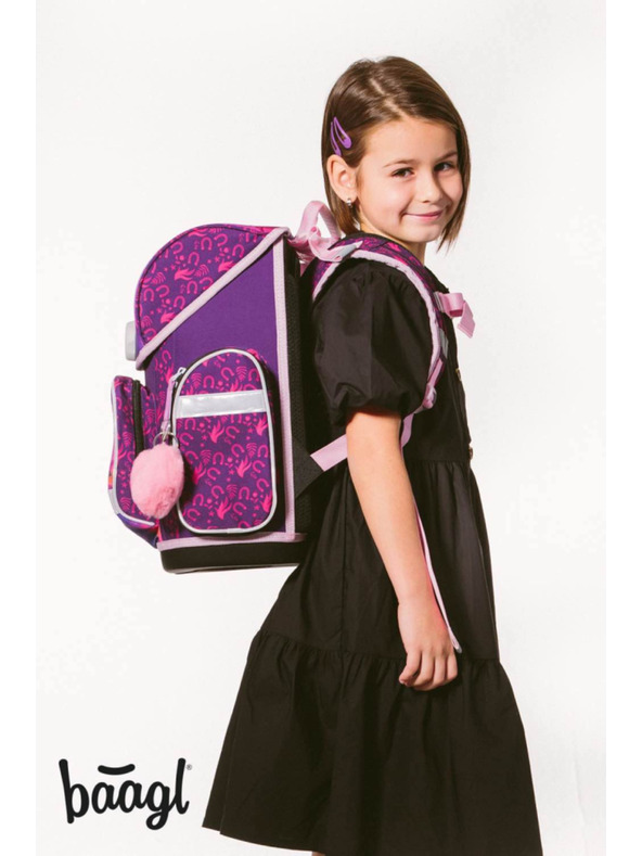 BAAGL  BAAGL SET 5 Ergo Konj: aktovka, penal, sáček, zástěra, peněženka