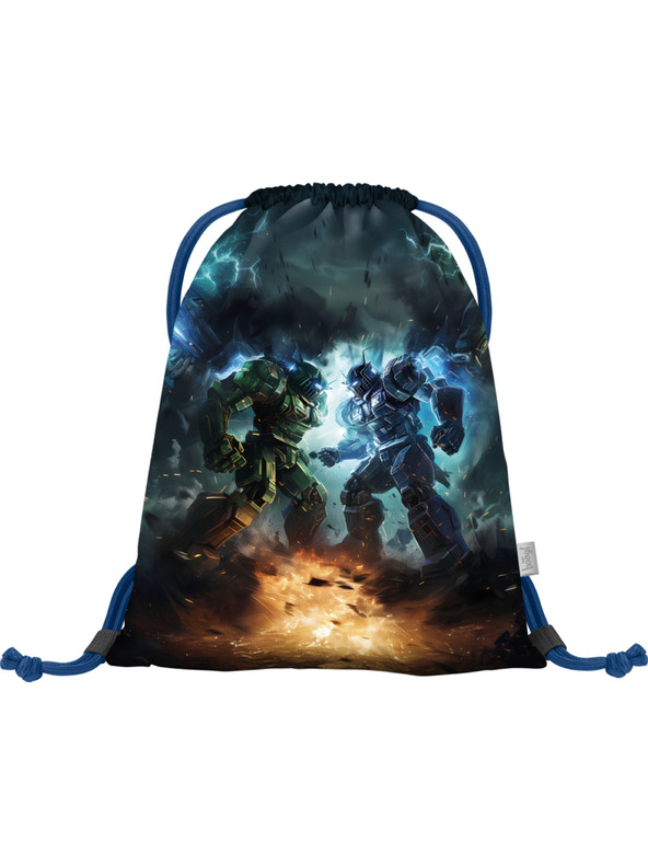 BAAGL  BAAGL SET 5 Ergo Roboti: aktovka, penal, sáček, zástěra, peněženka