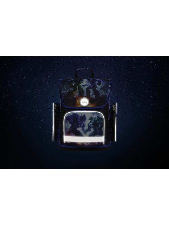 BAAGL  BAAGL SET 5 Ergo Roboti: aktovka, penal, sáček, zástěra, peněženka