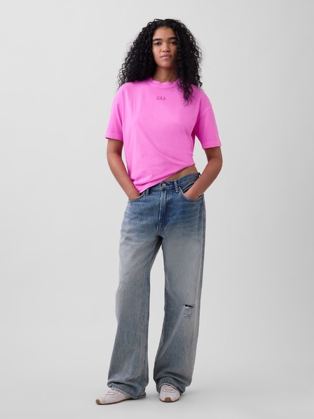 GAP Oversize majica s logom VintageSoft GAP