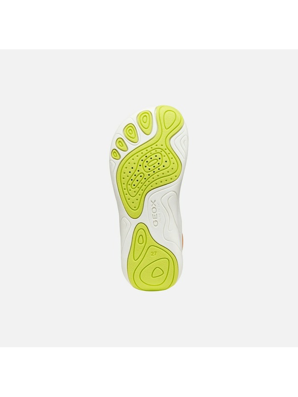 Geox Narančaste dječje barefoot tenisice Geox Foot-run