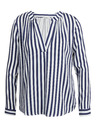 Orsay Tamnoplava ženska prugasta bluza ORSAY