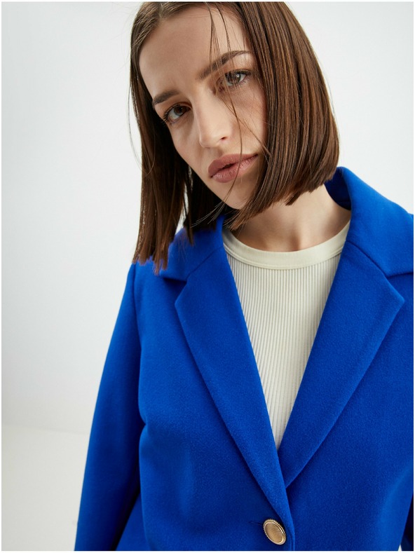 Orsay Plavi ženski kaput ORSAY