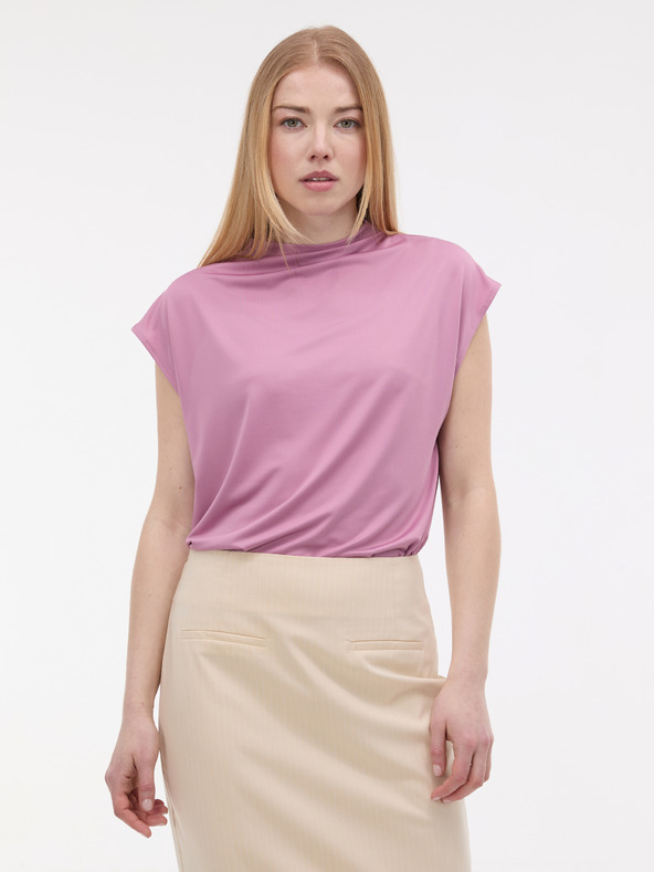 Orsay Svijetloljubičasta ženska majica kratkih rukava ORSAY
