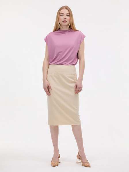 Orsay Svijetloljubičasta ženska majica kratkih rukava ORSAY