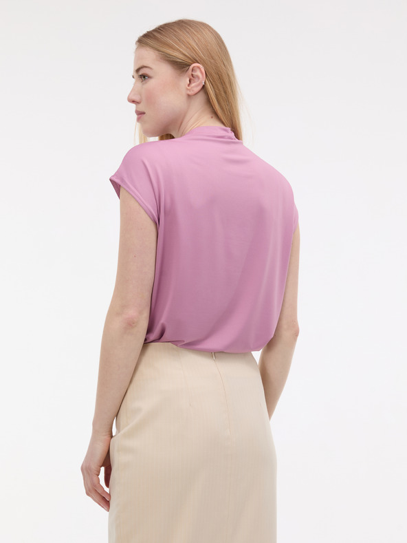 Orsay Svijetloljubičasta ženska majica kratkih rukava ORSAY