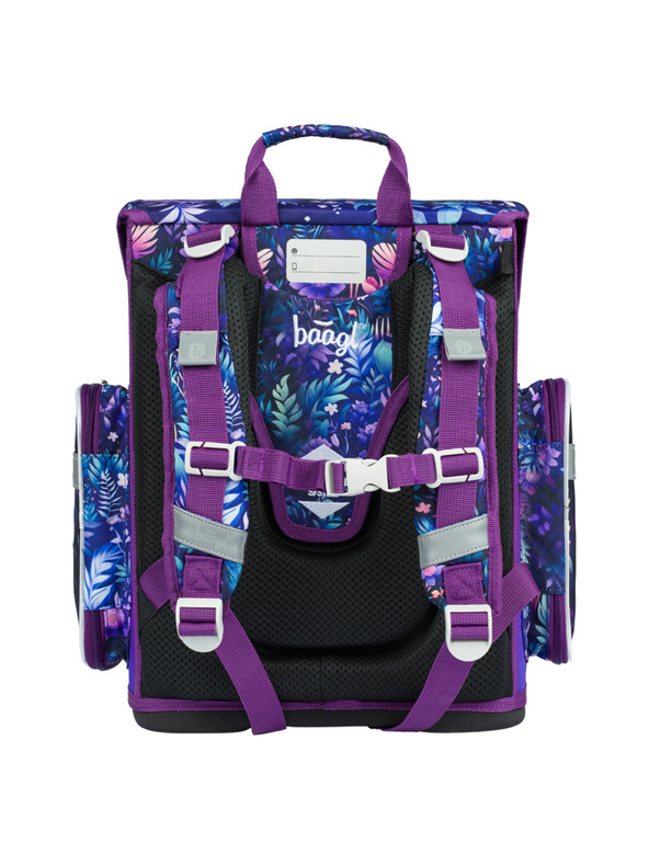 BAAGL  BAAGL SET 5 Ergo Jungle Panda: aktovka, penal, sáček, zástěra, peněženka