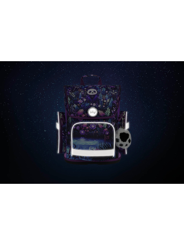 BAAGL  BAAGL SET 5 Ergo Jungle Panda: aktovka, penal, sáček, zástěra, peněženka